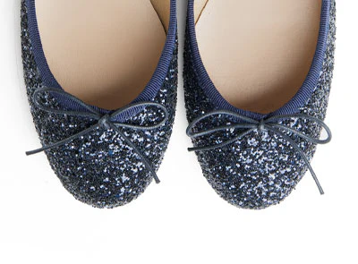 Ballerine blu glitterate - Image 5