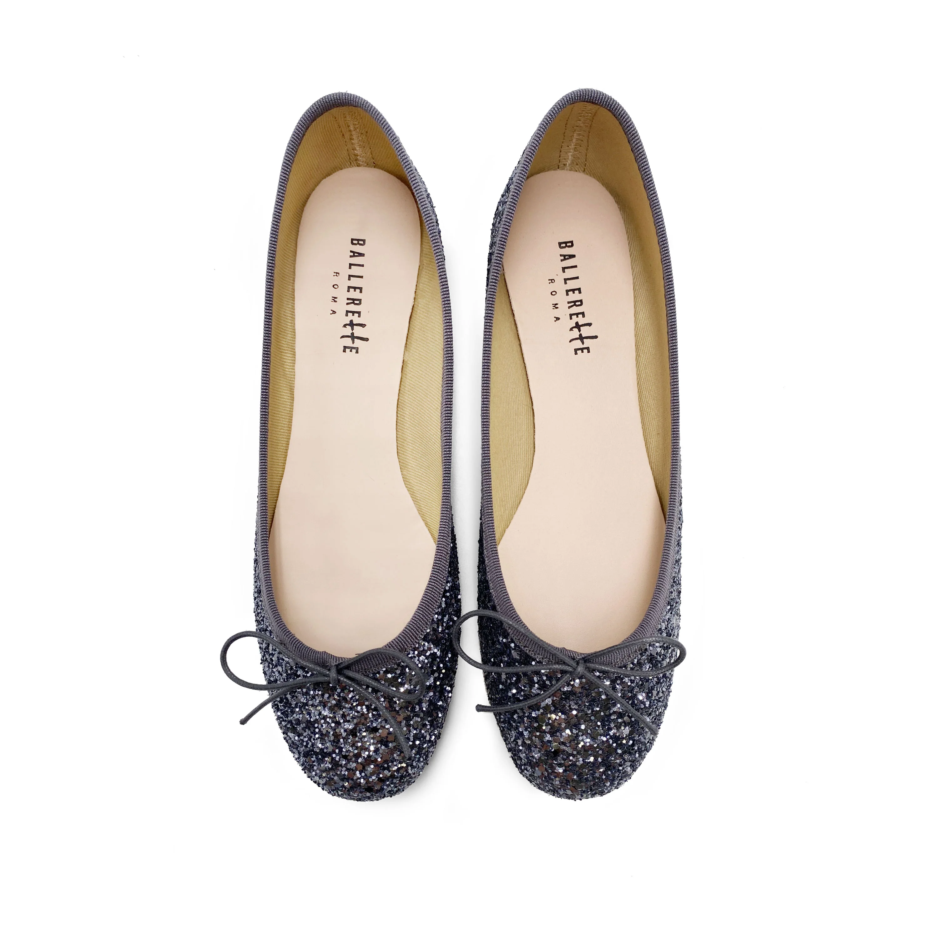 Ballerine glitterate ferro