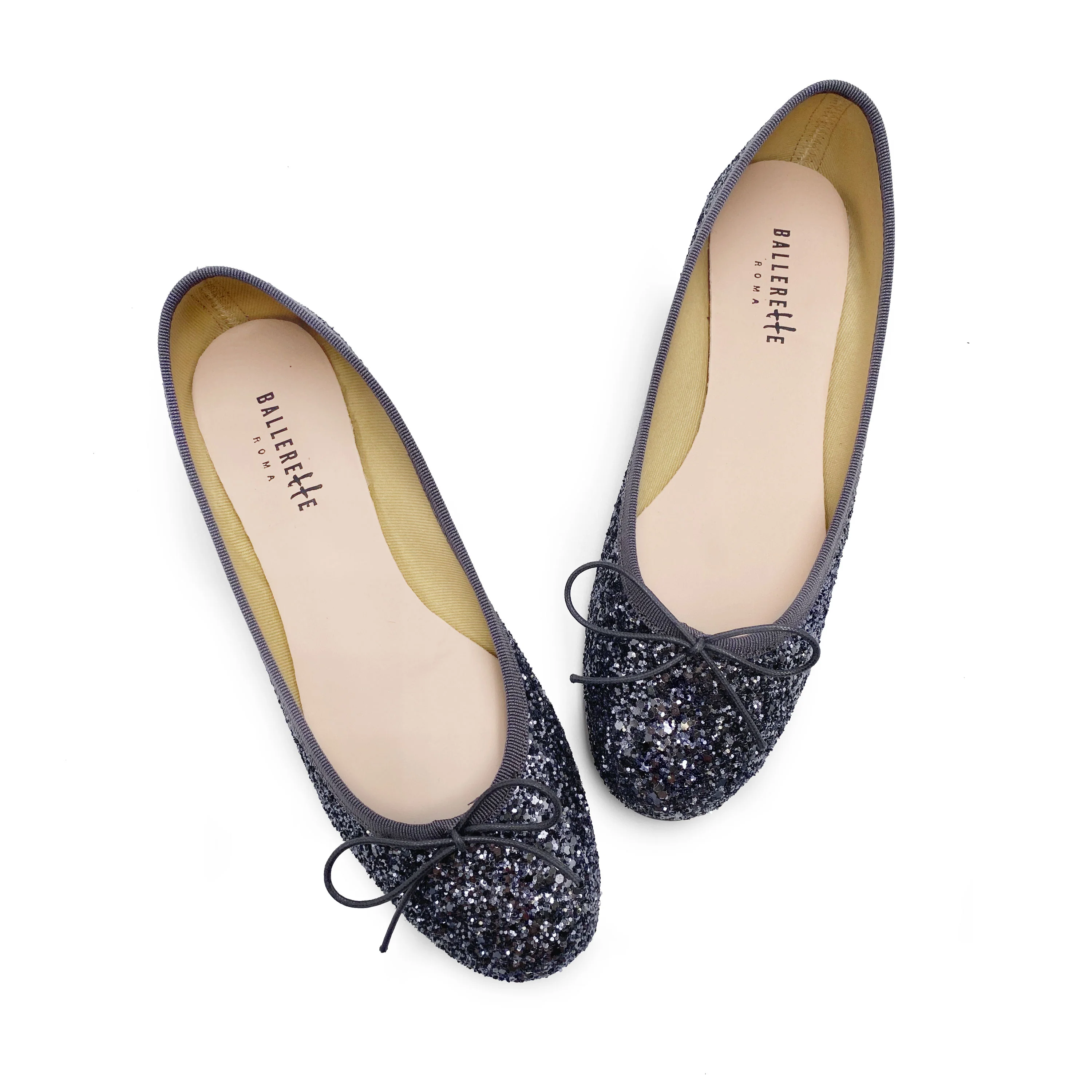 Ballerine glitterate ferro - Image 2