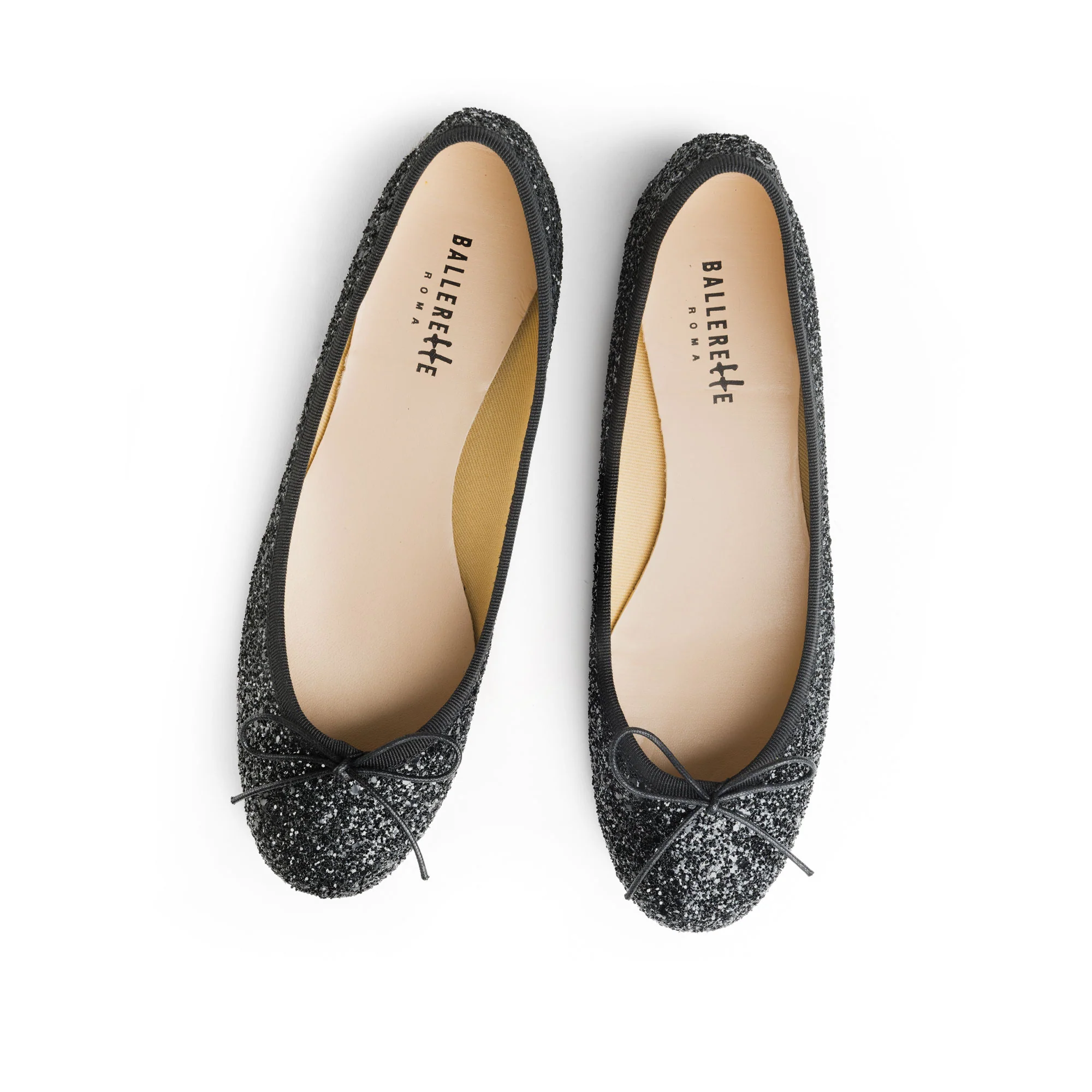 Ballerine nere glitterate - Image 2